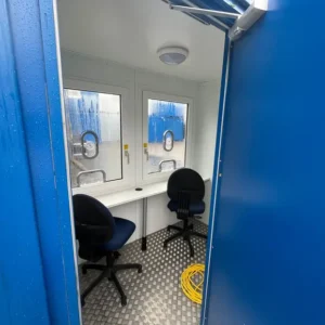 Alternative view of 8FT Ticket Security Booth