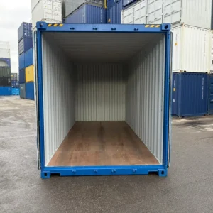 Alternative view of 20Ft High Cube Shipping Container Blue