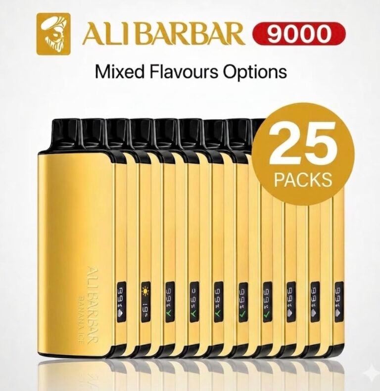 Alibarbar Ingot 9000 Puffs – 25 Pack Wholesale Disposable Vapes